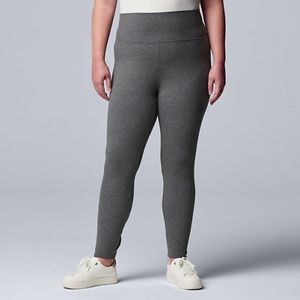 ✨Simply Vera Vera Wang✨ Plus Size High Rise Live-in leggings Size 2x